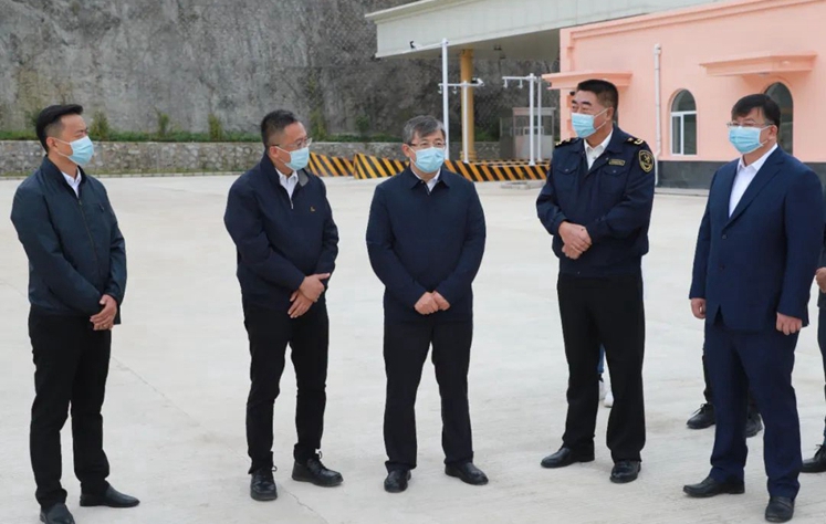 羅海濤調(diào)研互貿(mào)（國際）物流加工園區(qū)建設情況